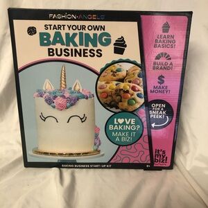 Fashion Baking Business Kit Piping book cookie cutter display stand journal food